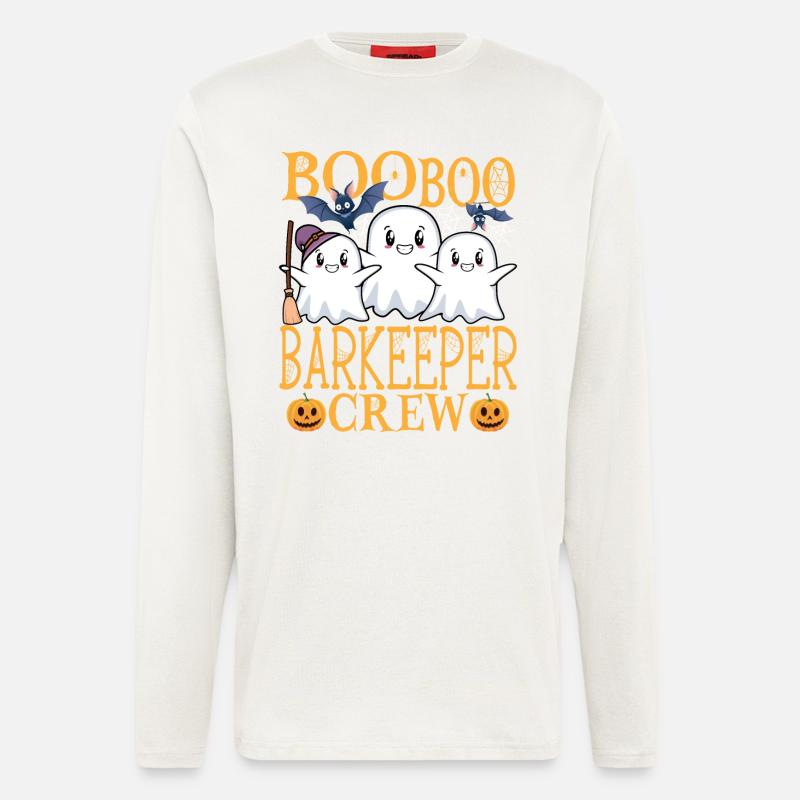 Bartender uu Funny Bartender - Longsleeve - made by SPREAD  - OFF WHITE