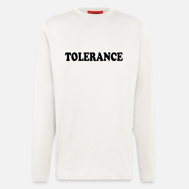 Tolerance - Langarmshirt - made by SPREAD  - OFF WHITE