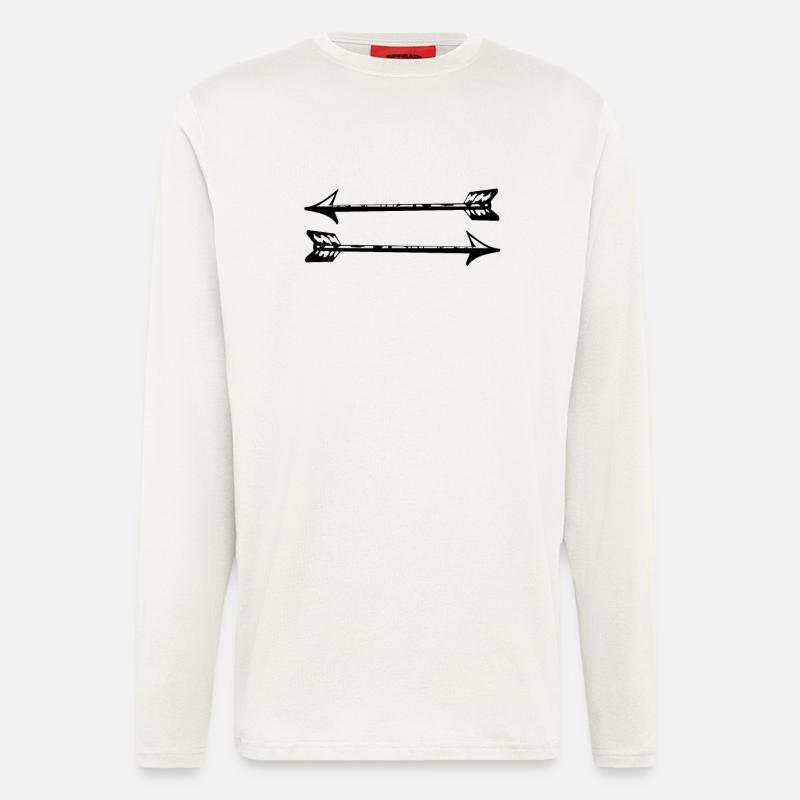 Arrows - Longsleeve - made by SPREAD  - OFF WHITE