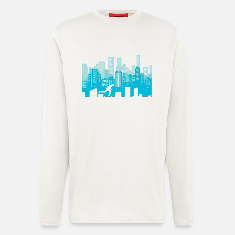 Longboard - Langarmshirt - made by SPREAD  - OFF WHITE