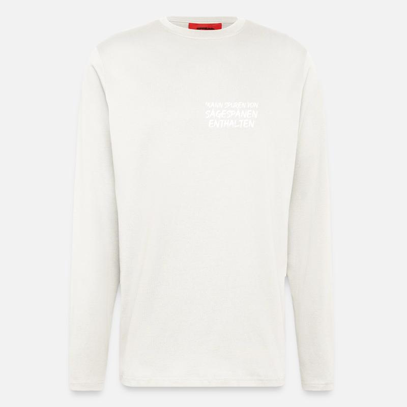 Sägespäne - Langarmshirt - made by SPREAD  - OFF WHITE