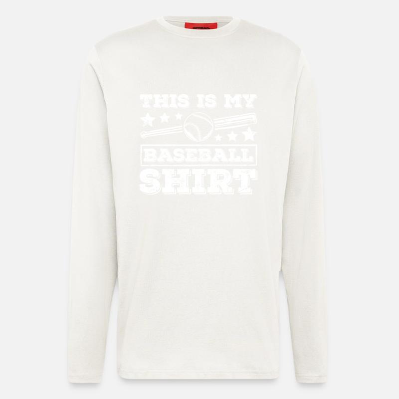 This is my baseball - Longsleeve - made by SPREAD  - OFF WHITE