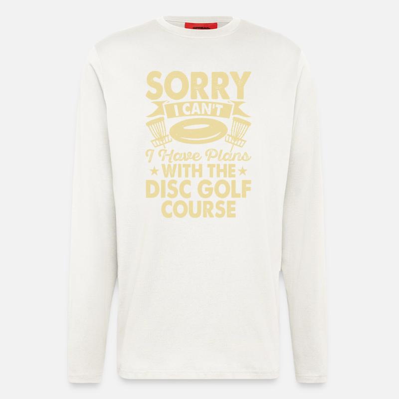 Discgolf Disc Golf - Langarmshirt - made by SPREAD  - OFF WHITE