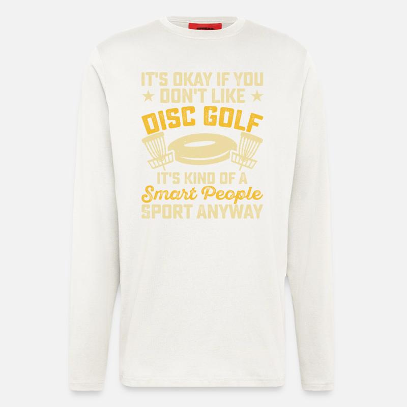 Discgolf Disc Golf - Longsleeve - made by SPREAD  - OFF WHITE