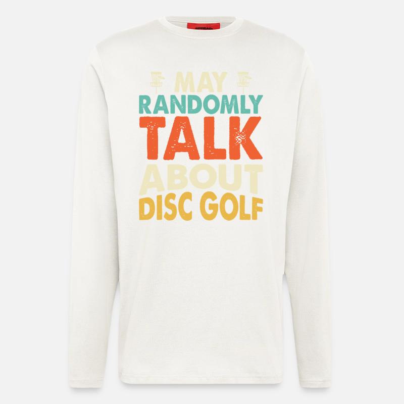 Discgolf Disc Golf - Longsleeve - made by SPREAD  - OFF WHITE