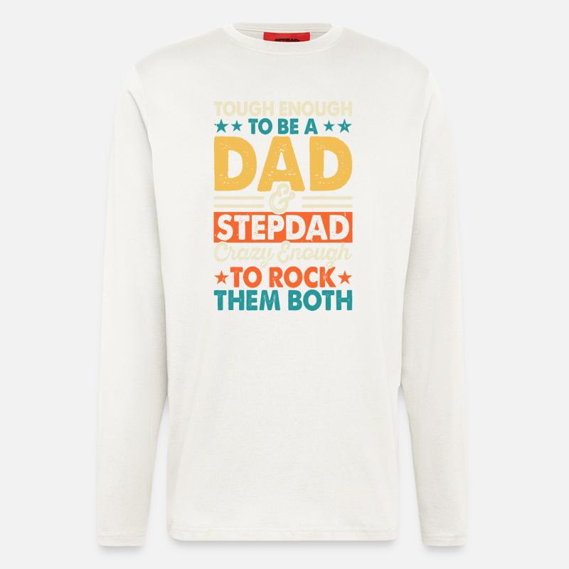 Daddy stepfather - Longsleeve - made by SPREAD  - OFF WHITE