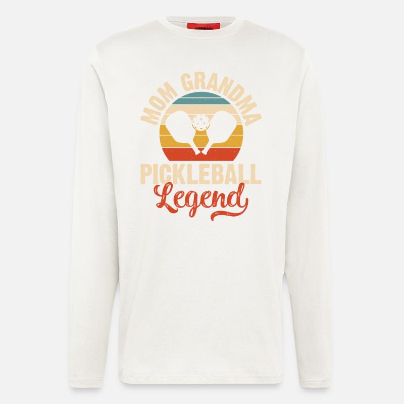 Pickleball - Langarmshirt - made by SPREAD  - OFF WHITE