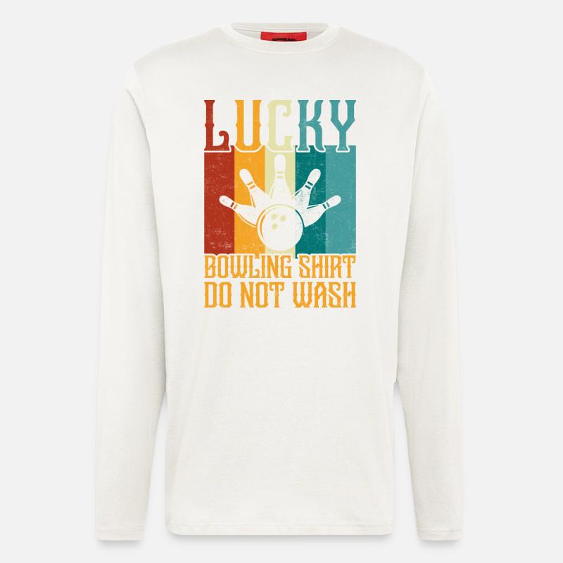 Bowling - Langarmshirt - made by SPREAD  - OFF WHITE