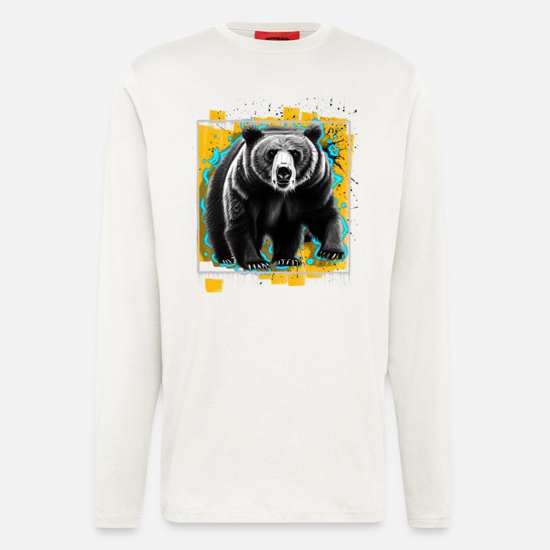 Bear - Longsleeve - made by SPREAD - OFF WHITE