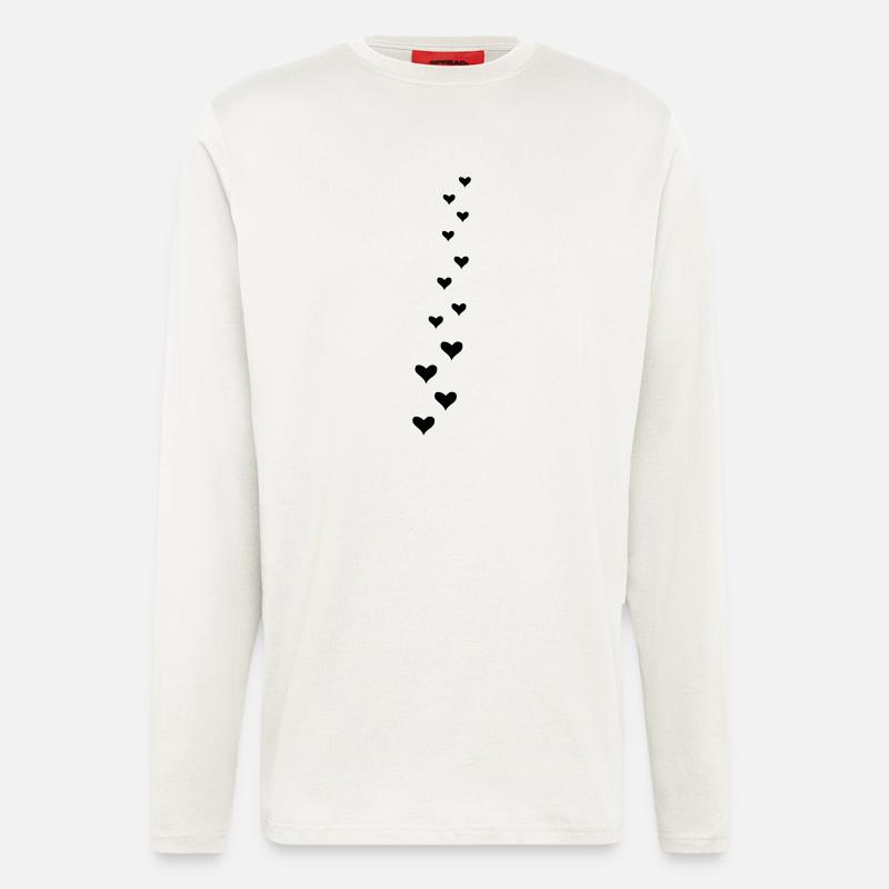 Herzranke - Langarmshirt - made by SPREAD  - OFF WHITE