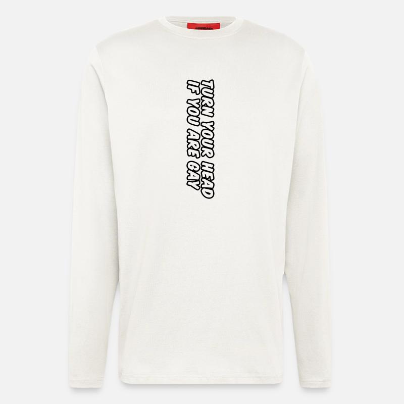 turn your head - Langarmshirt - made by SPREAD  - OFF WHITE