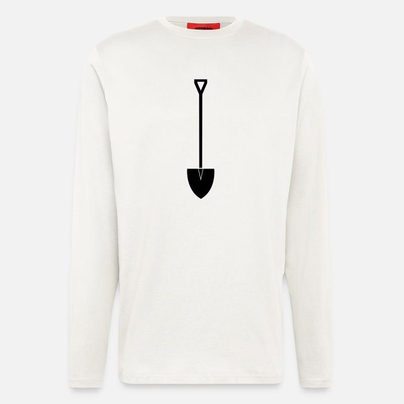schaufel - Langarmshirt - made by SPREAD  - OFF WHITE