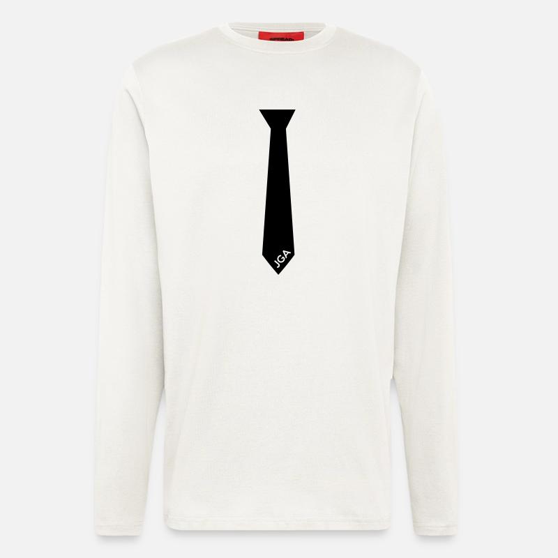 JGA Krawatte - Langarmshirt - made by SPREAD  - OFF WHITE