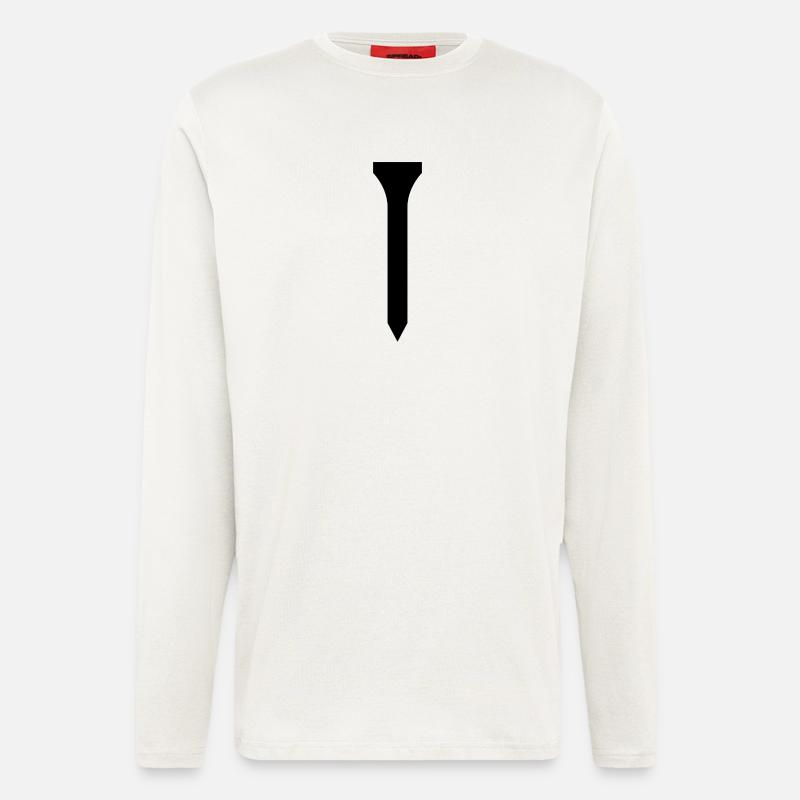 Golf Tee - Langarmshirt - made by SPREAD - OFF WHITE