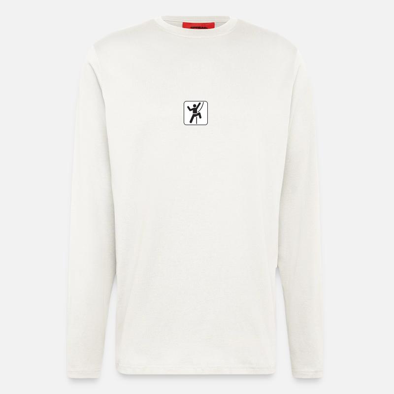 rope climbing - Longsleeve - made by SPREAD  - OFF WHITE