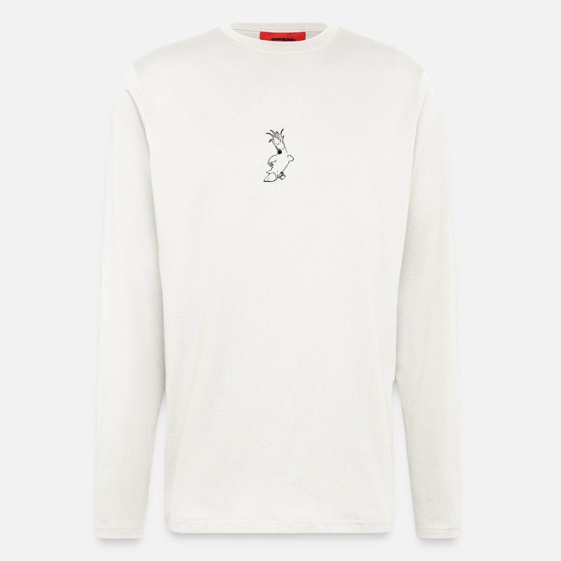 Niedlicher Kakadu - Langarmshirt - made by SPREAD  - OFF WHITE