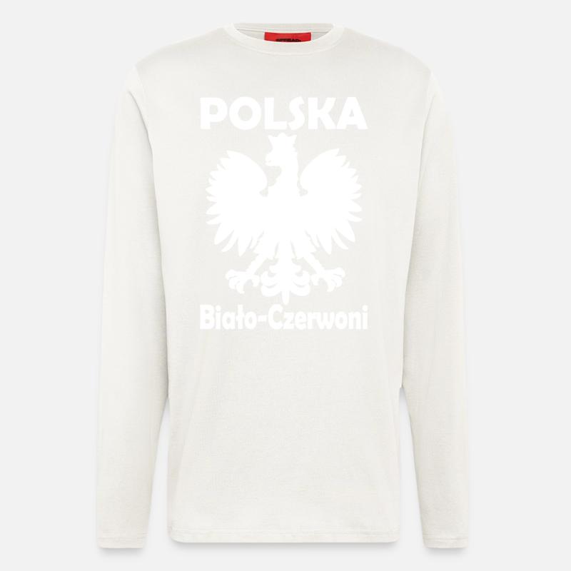 POLSKA - Longsleeve - made by SPREAD  - OFF WHITE