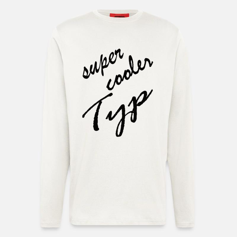 SUPER COOLER TYP - Langarmshirt - made by SPREAD  - OFF WHITE