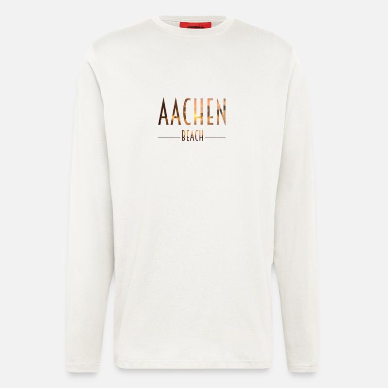 Aachen Beach - Langarmshirt - made by SPREAD  - OFF WHITE