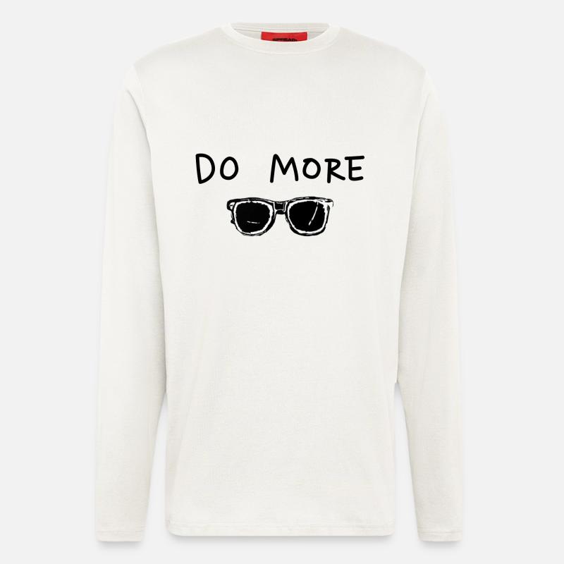 Do More - Langarmshirt - made by SPREAD  - OFF WHITE