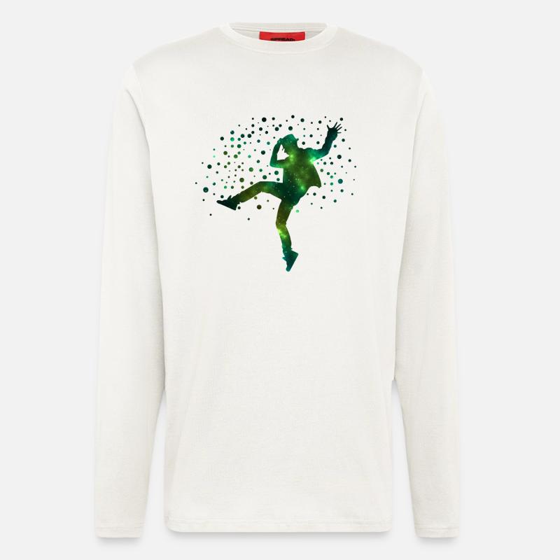 Galaxy Dancer - Langarmshirt - made by SPREAD  - OFF WHITE