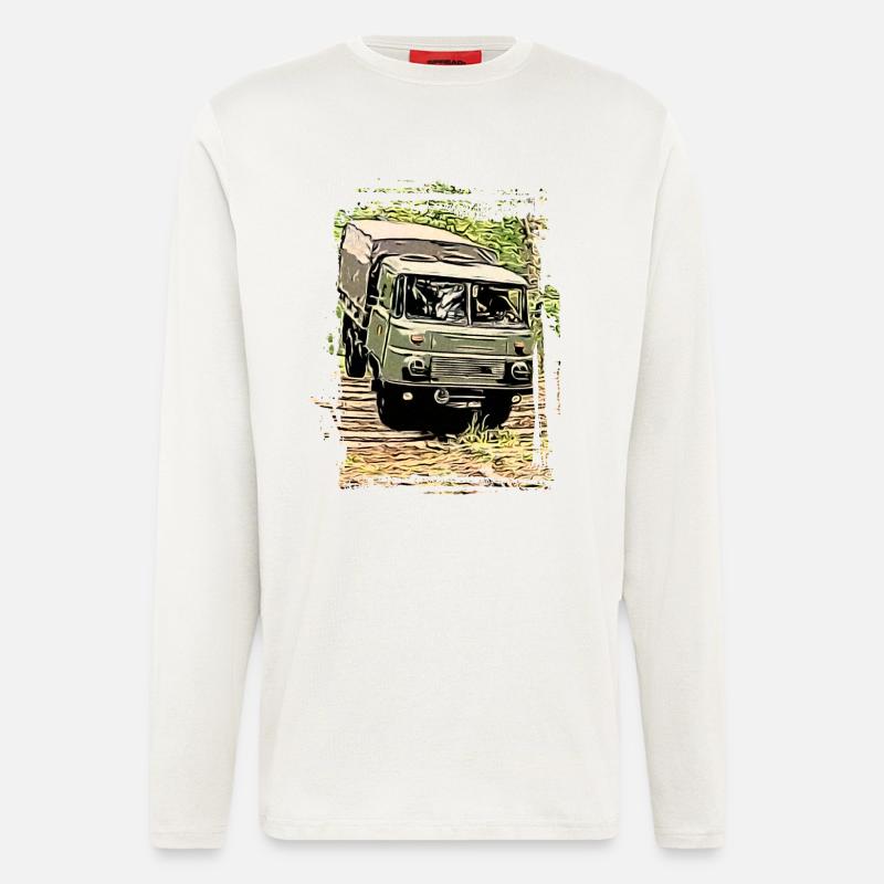 Robur LO 2002 - Langarmshirt - made by SPREAD  - OFF WHITE