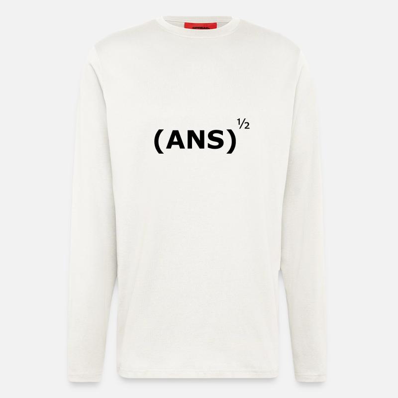 Vans - mathematically transformed - Longsleeve - made by SPREAD  - OFF WHITE