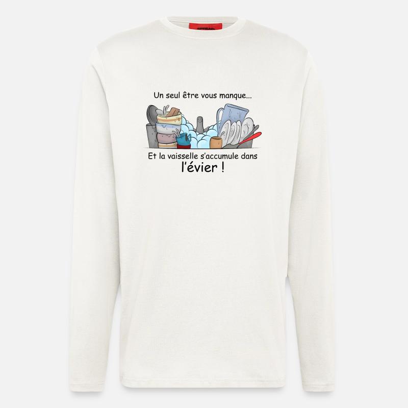 Only one being missing .... - Longsleeve - made by SPREAD  - OFF WHITE