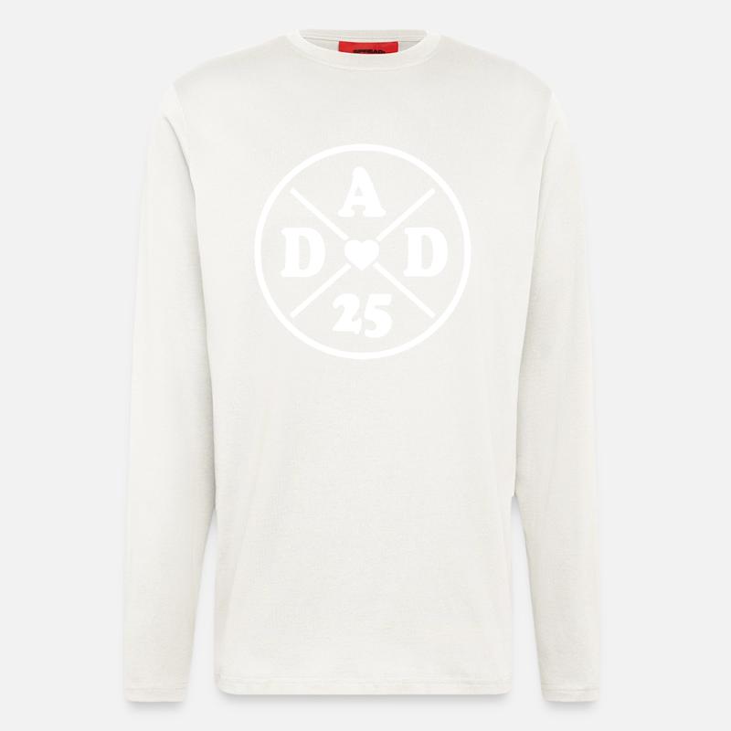 Dad 2025 - Langarmshirt - made by SPREAD  - OFF WHITE