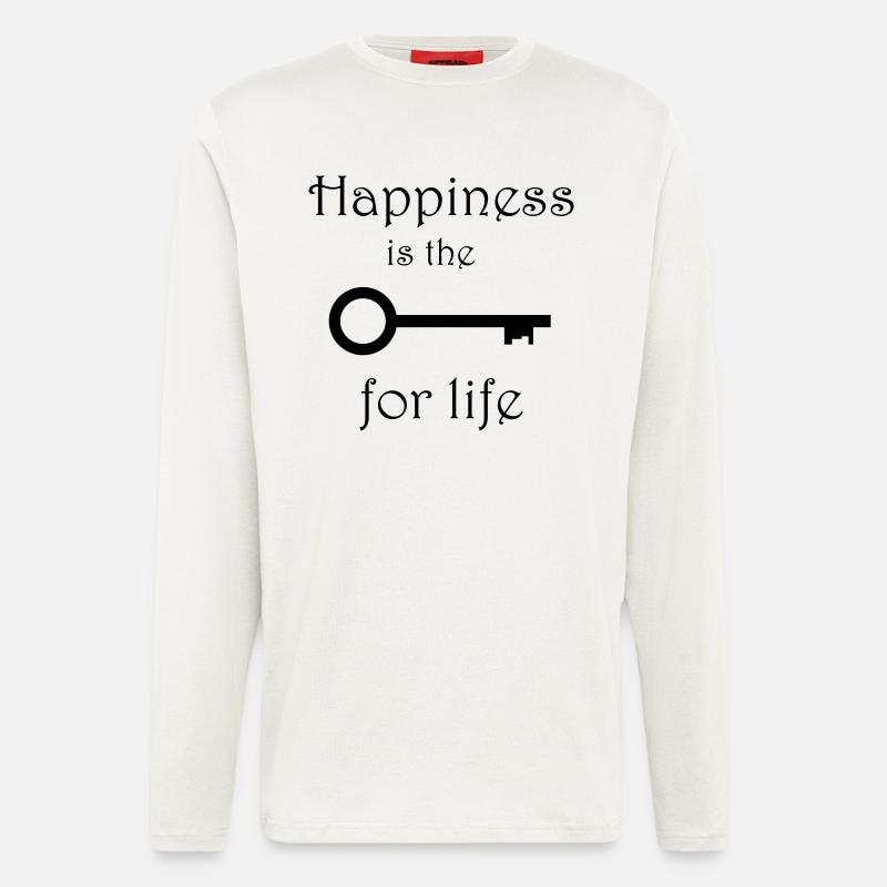 Happiness - Langarmshirt - made by SPREAD  - OFF WHITE