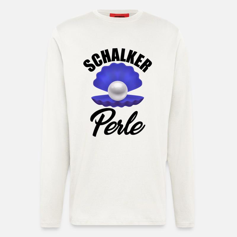 Ruhrpott Gelsenkirchen Perle - Langarmshirt - made by SPREAD  - OFF WHITE