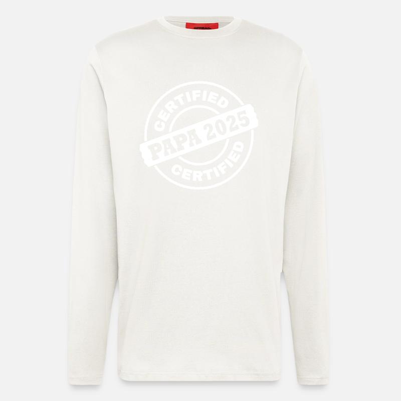 Papa 2025 - Longsleeve - made by SPREAD  - OFF WHITE