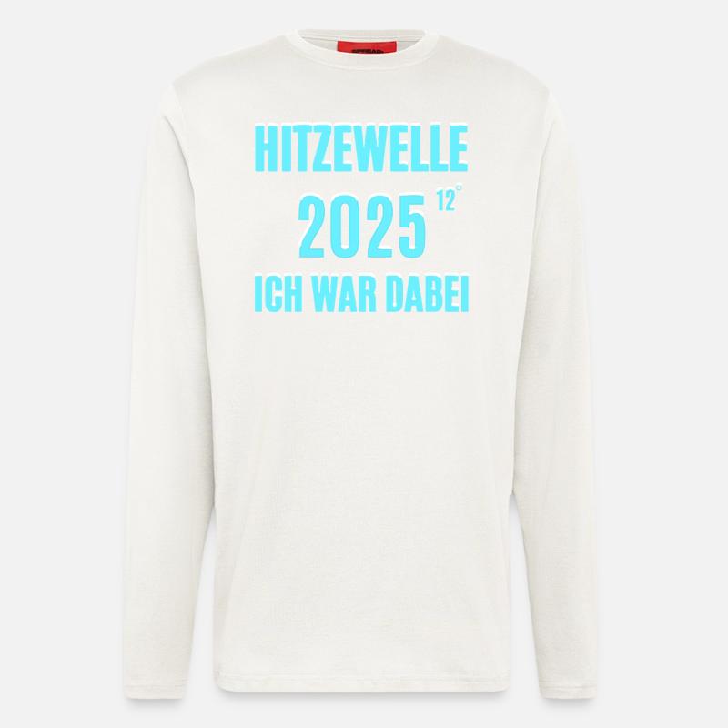 Kalte Hitzewelle - Langarmshirt - made by SPREAD - OFF WHITE