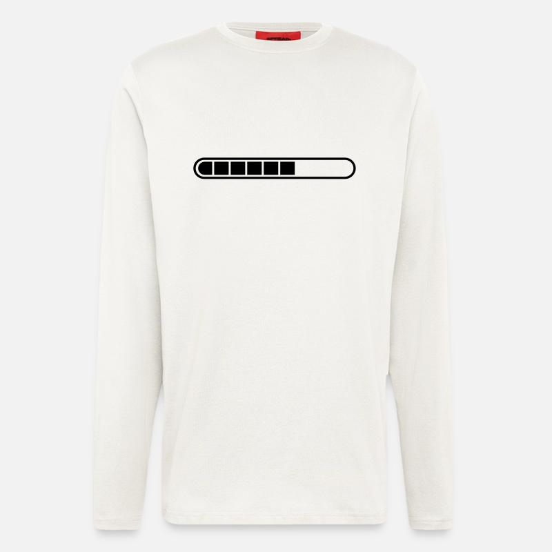 loading___f1 - Langarmshirt - made by SPREAD  - OFF WHITE