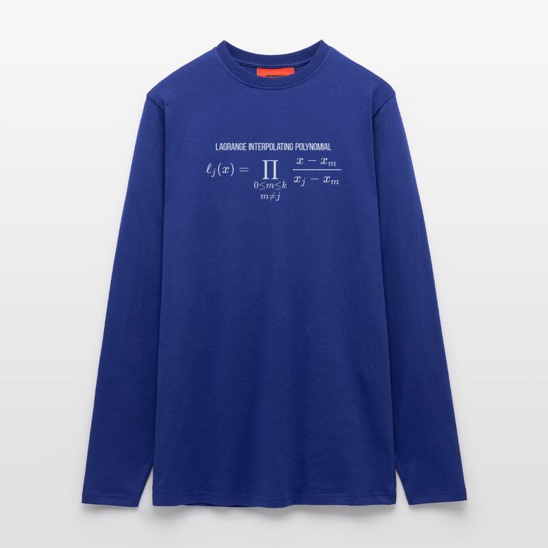 Lagrange Interpolating Polynomial Math Mathematics Langarmshirt - made by SPREAD 