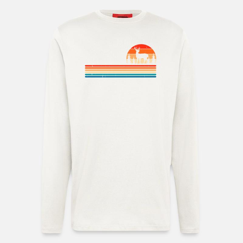 Jagen Jäger - Langarmshirt - made by SPREAD  - OFF WHITE