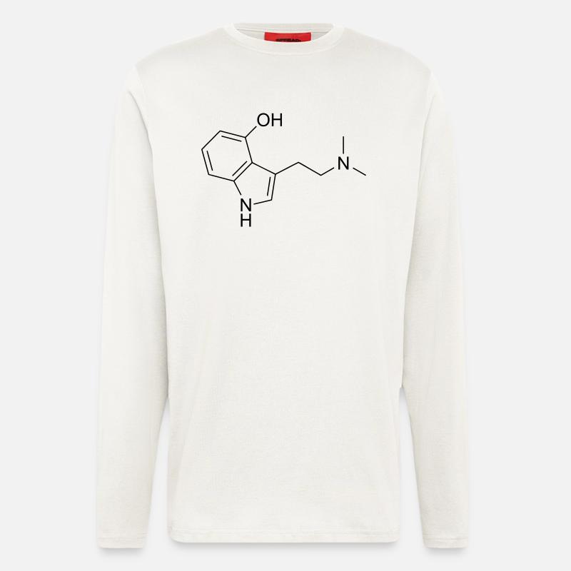 Magic Mushroom Formeln - Langarmshirt - made by SPREAD  - OFF WHITE