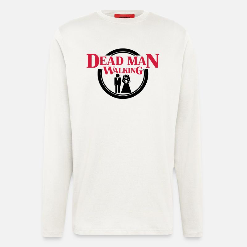 Dead Man Walking - Langarmshirt - made by SPREAD  - OFF WHITE