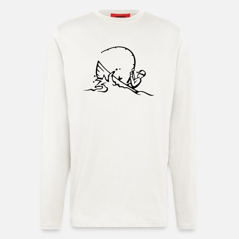 drill_it - Langarmshirt - made by SPREAD  - OFF WHITE