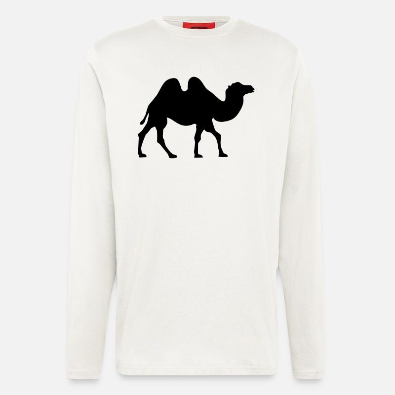 Kamel - Langarmshirt - made by SPREAD  - OFF WHITE