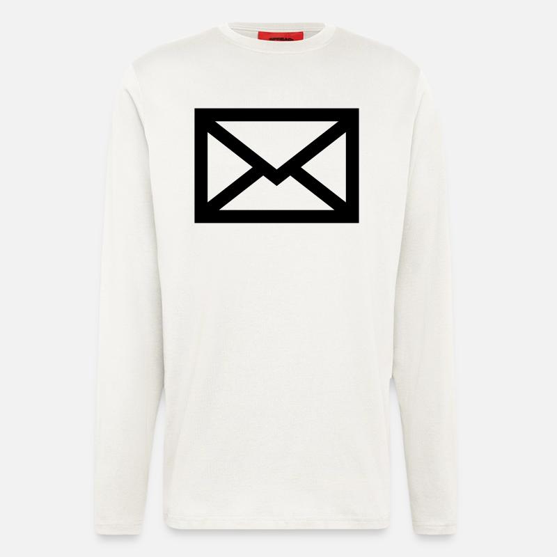 Mail envelope - Longsleeve - made by SPREAD  - OFF WHITE