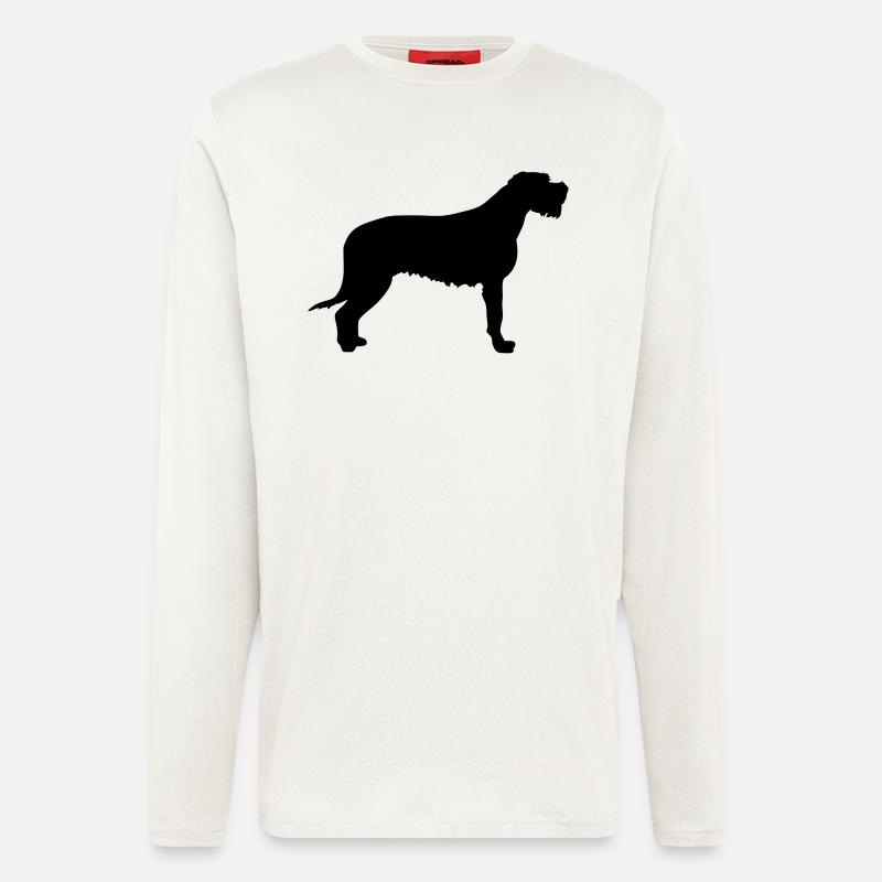 Irish Wolfhound - Longsleeve - made by SPREAD  - OFF WHITE