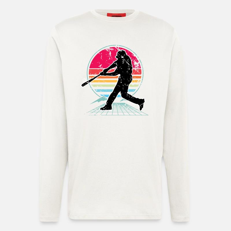 Baseball - Langarmshirt - made by SPREAD  - OFF WHITE