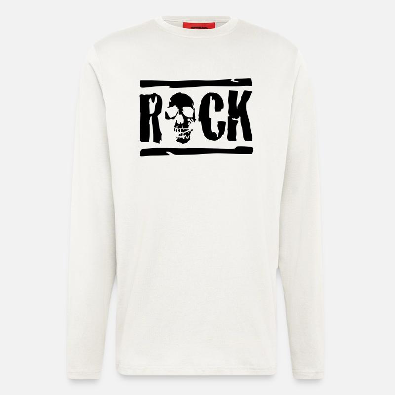 rock2 - Langarmshirt - made by SPREAD - OFF WHITE