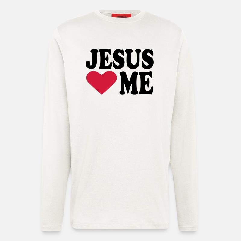 Jesus - Langarmshirt - made by SPREAD  - OFF WHITE