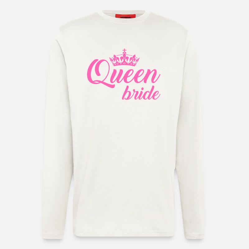 Queen Bride - Langarmshirt - made by SPREAD  - OFF WHITE
