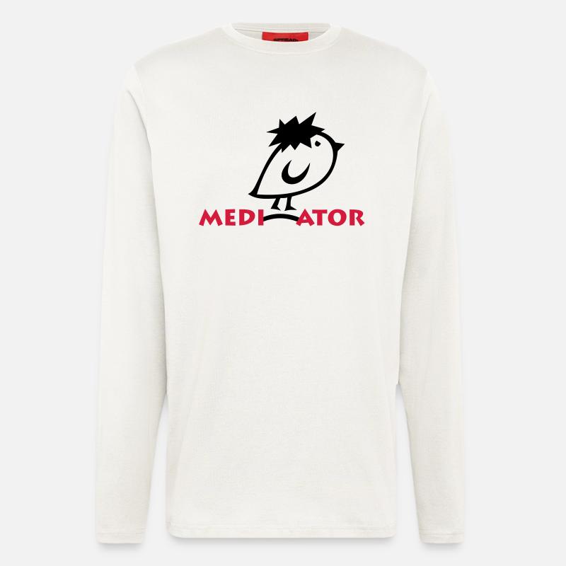 TWEETLERCOOLS - MEDIATOR - Langarmshirt - made by SPREAD  - OFF WHITE
