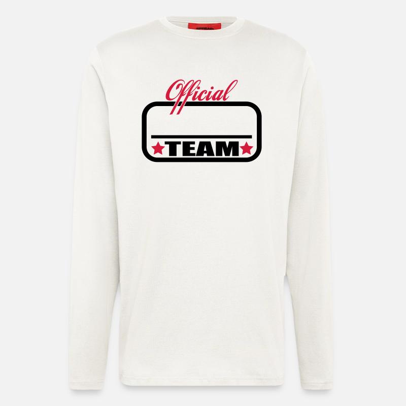 team rahmen - Langarmshirt - made by SPREAD  - OFF WHITE
