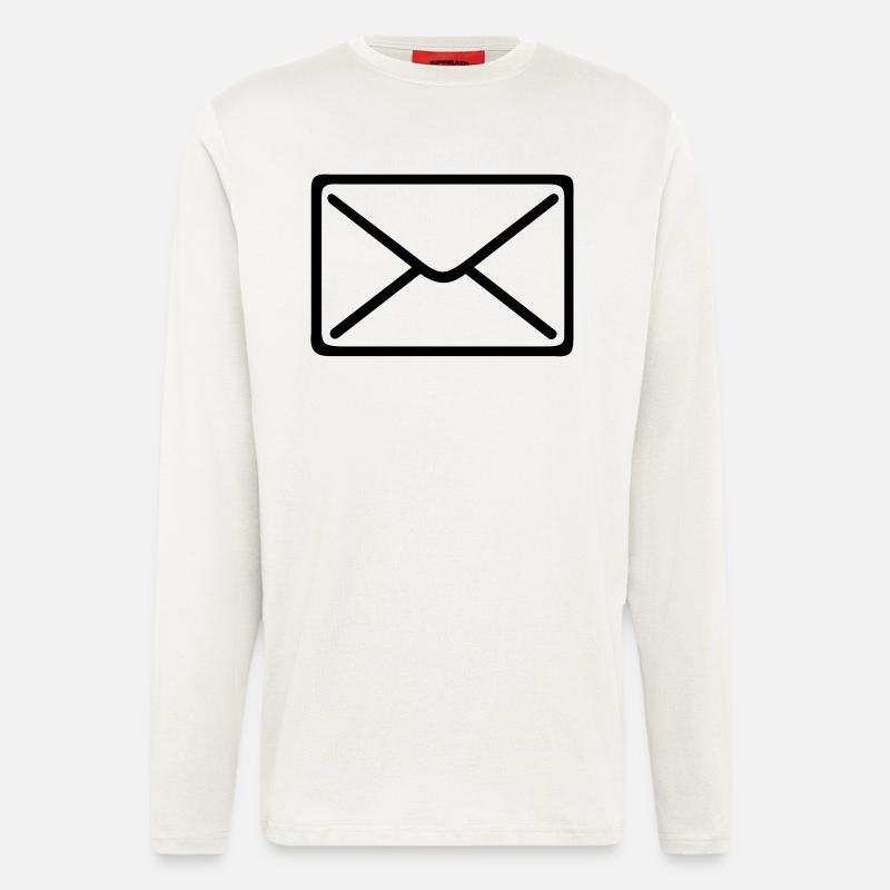 Mail envelope - Longsleeve - made by SPREAD  - OFF WHITE
