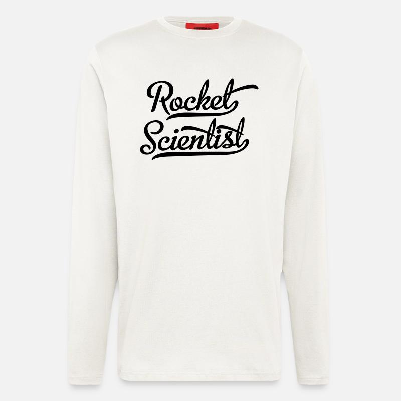 Rocket Scientist - Longsleeve - made by SPREAD  - OFF WHITE